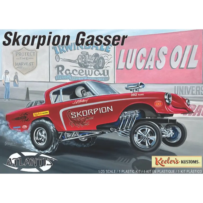 Atlantis 13102 1/25 Keelers Kustoms Skorpion Gasser 1