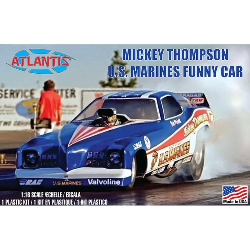Atlantis 1499 1/16 Mickey Thompson Marines Funny Car 1