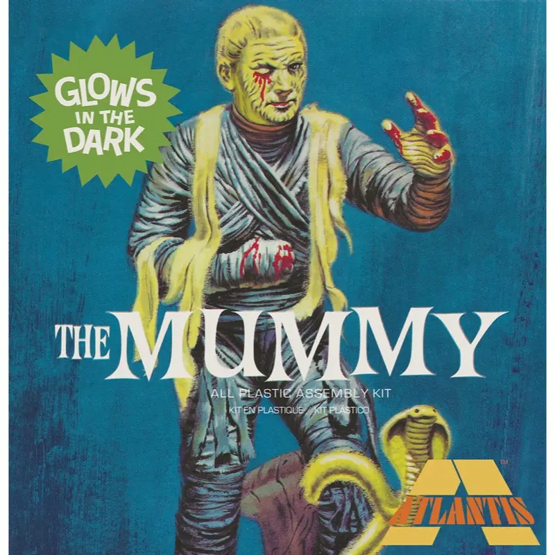 Atlantis 452 1/8 Lon Chaney Jr. The Mummy Glow Limited Edition 1
