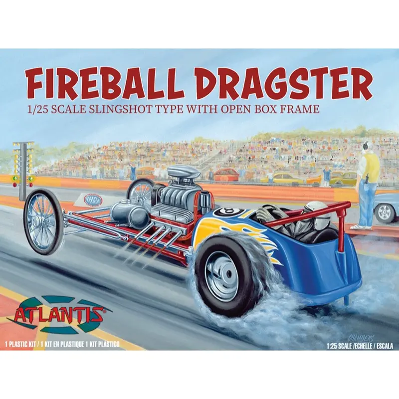 Atlantis 6710 1/24 Fireball Slingshot Dragster 1