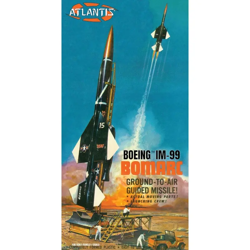 Atlantis Models 1806 1/56 Boeing Im-99 Bomarc Missile With Launch Platform 1