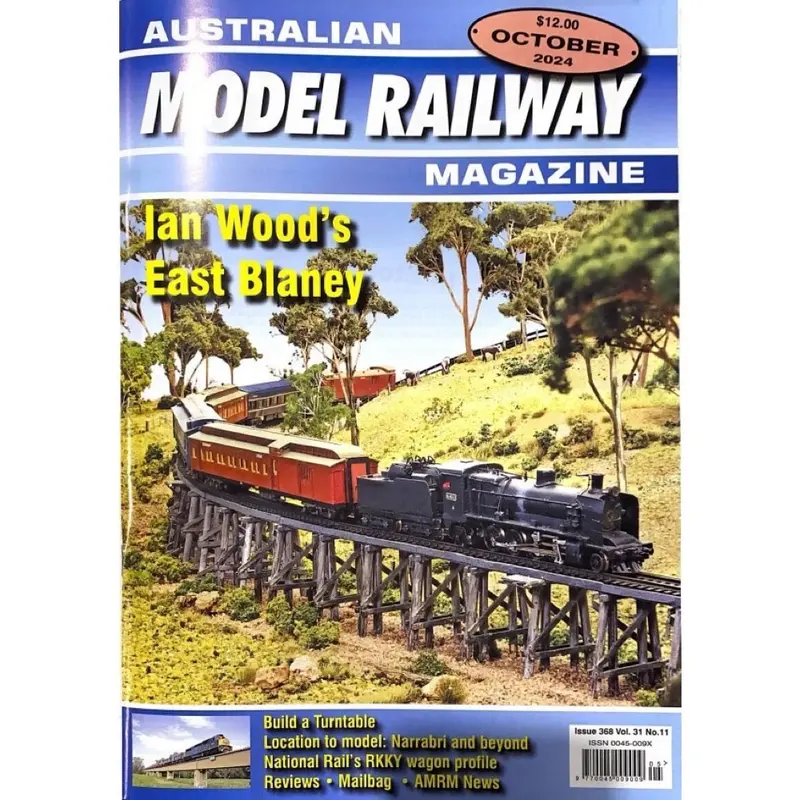 Australian Model Railway Magazine October 2024 Issue No.368 1