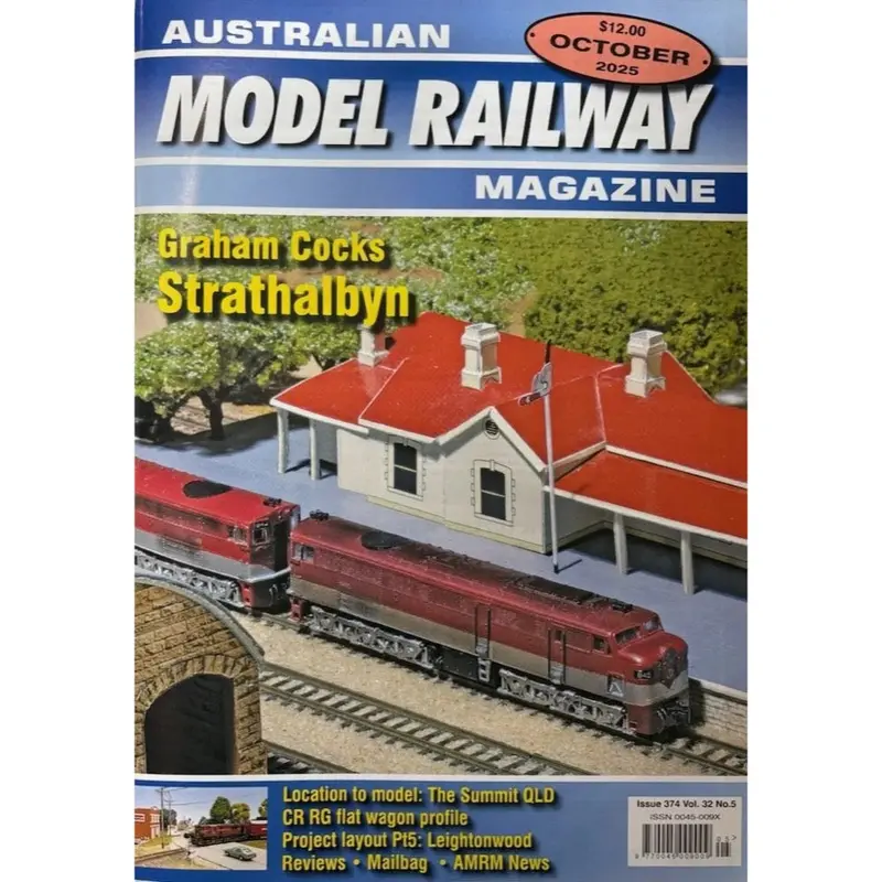 Australian Model Railway Magazine October 2025 Issue No.374 1