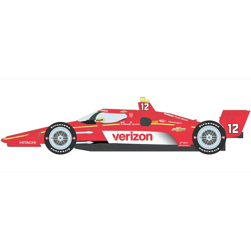 Authentic Collectables 1/18 Ind18006 Team Penske No.12 Verizon Dallara Chevrolet Indycar - 2025 Ntt Indycar Series Will Power (Road Course) 1