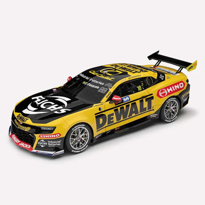 Authentic Collectables Acd18c25a 1/18 Dewalt Racing No.18 (Anton De Pasquale) Chevrolet Camaro Zl1 2025 Repco Supercars Championship Season 1