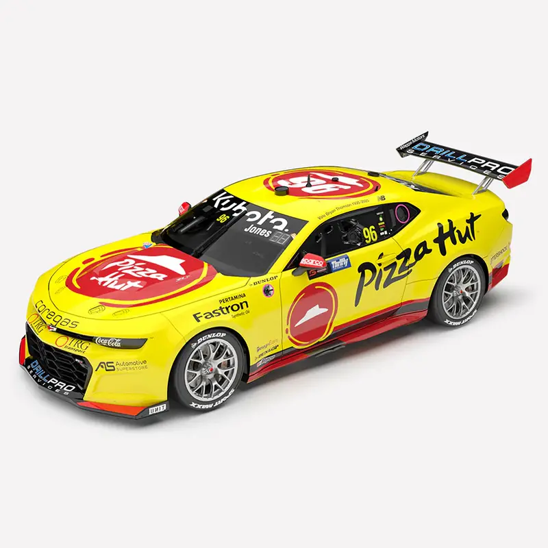 Authentic Collectables Acd18c25e 1/18 Brad Jones Racing Pizza Hut No.96 Chevrolet Camaro Zl1 2025 Repco Supercars Championship Season 1