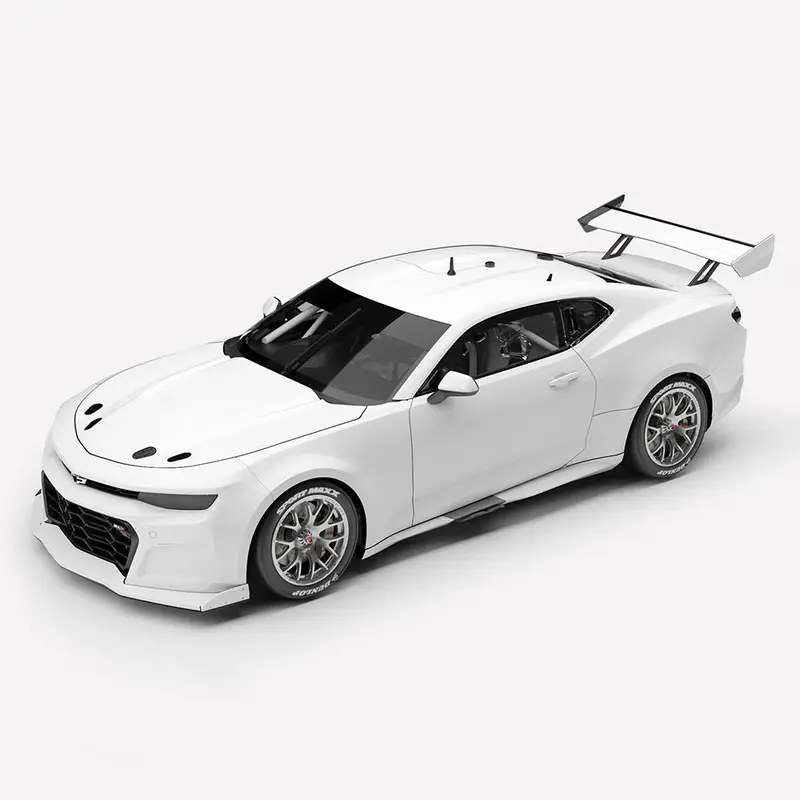 Authentic Collectables Acd18c25pb1 1/18 Chevrolet Camaro Zl1 Gen3 Supercar Plain Body Edition In Gloss White 1