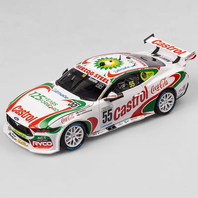 Authentic Collectables Acd18f24w 1/18 Tickford Racing No.55 Ford Mustang Gt - 2024 Penrite Oil Sandown 500 Retro Livery Thomas Randle/Tyler Everingham 1