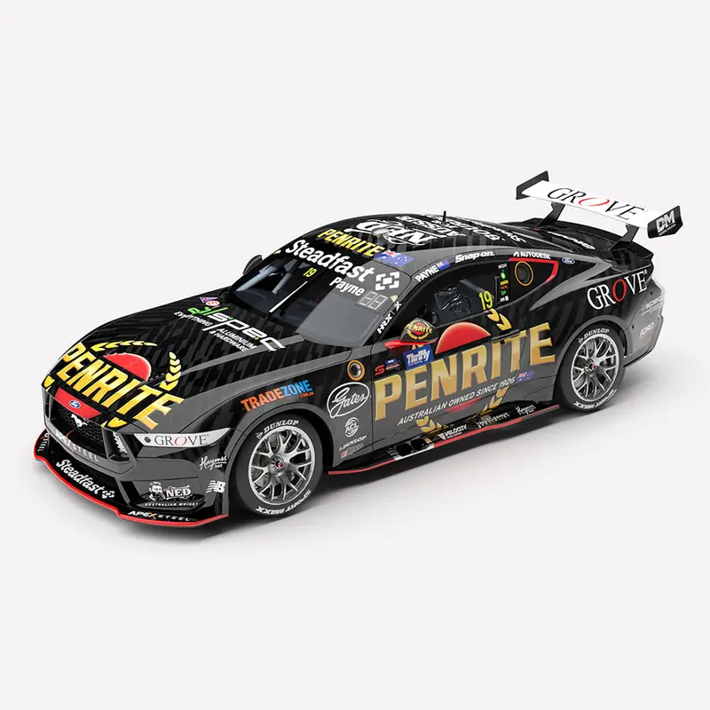 Authentic Collectables Acd18f25e 1/18 Penrite Racing No.19 Ford Mustang Gt 2025 Repco Supercars Championship Season 1