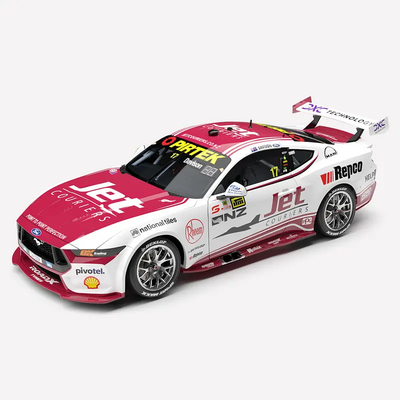 Authentic Collectables Acd18f25k 1/18 Shell V-Power Racing Team No.17 Jet Couriers Ford Mustang Gt 2025 Itm Taupo Super 440 1