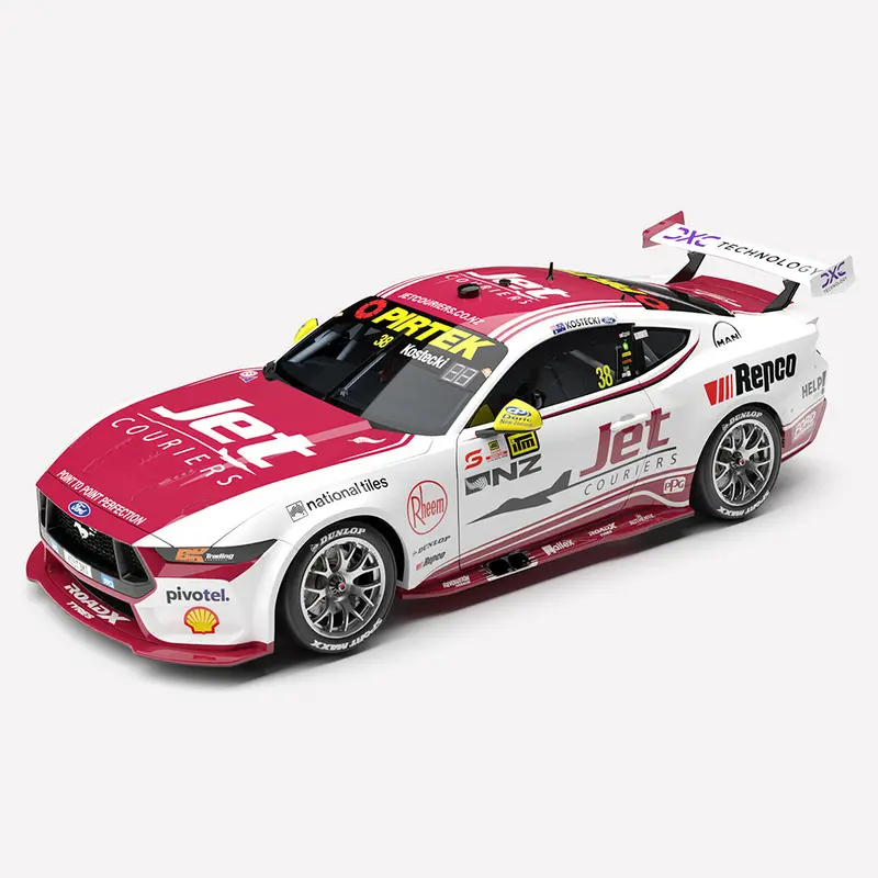 Authentic Collectables Acd18f25l 1/18 Shell V-Power Racing Team No.38 Jet Couriers Ford Mustang Gt 2025 Itm Taupo Super 440 1