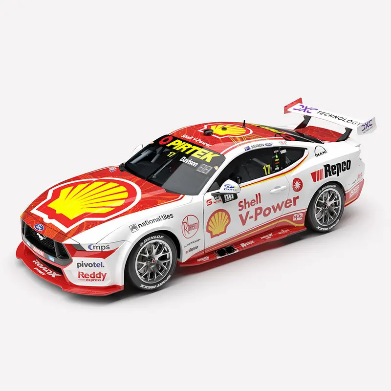 Authentic Collectables Acd18f25o 1/18 Shell V-Power Racing No.17 Ford Mustang Gt 2025 Nti Townsville 500 Indigenous Livery 1