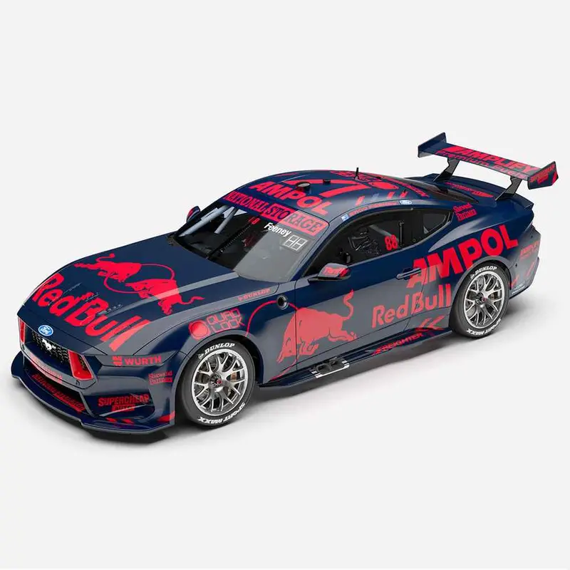 Authentic Collectables Acd18f26a 1/18 Red Bull Ampol Racing No.88 Ford Mustang Gt 2026 Test Livery 1
