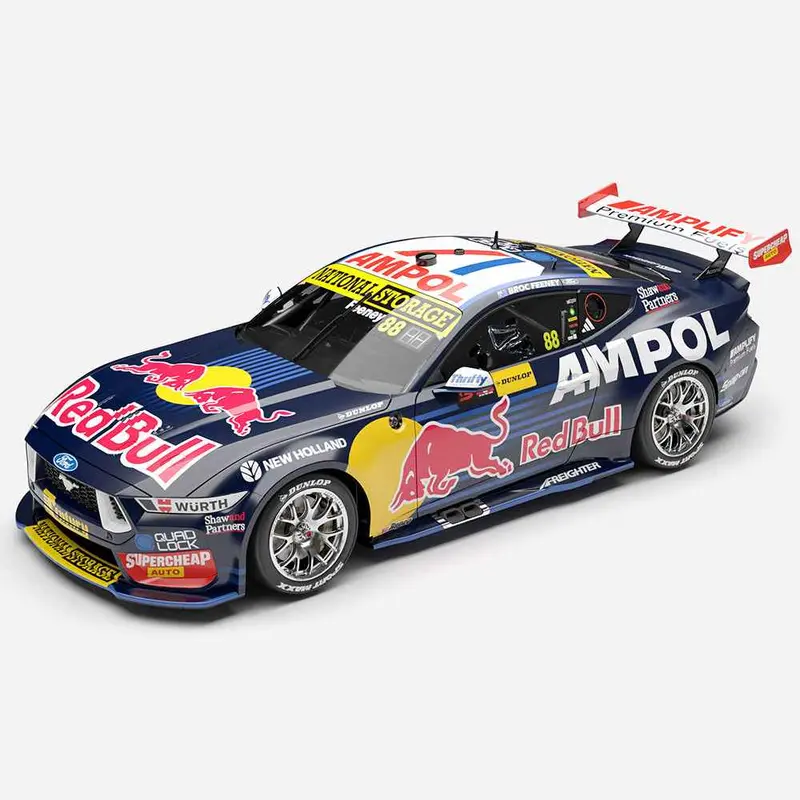 Authentic Collectables Acd43f26e 1/43 Red Bull Ampol Racing No.88 Ford Mustang Gt-2026 Dunlop Sydney 500 Race 1 Winner 1
