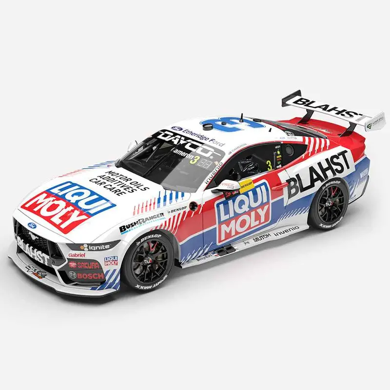 Authentic Collectables Acd43f26j 1/43 Liqui Moly Blahst Racing No.3 Ford Mustang Gt-2026 Dunlop Sydney 500 Race 1 Runner-Up 1