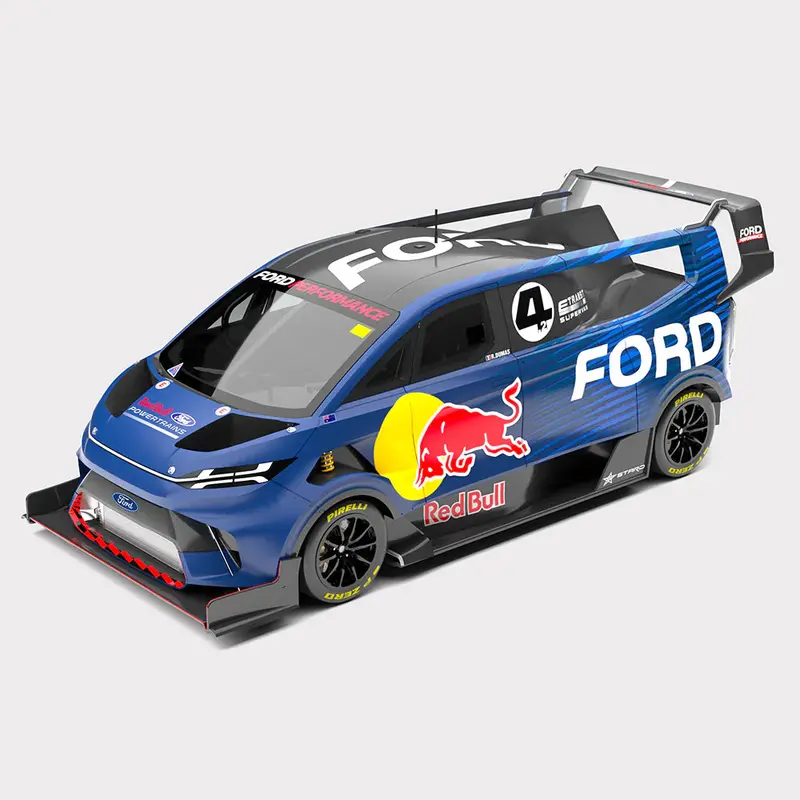 Authentic Collectables Acr18fsv1a 1/18 Ford Performance Red Bull E-Transit Supervan 4.2 - 2024 Bathurst Lap Record 1