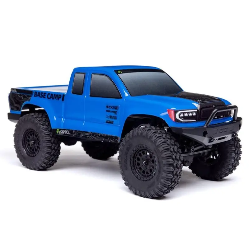 Axial 1/24 Scx24 Base Camp Rock Crawler Rtr (Blue) 1219T2 1