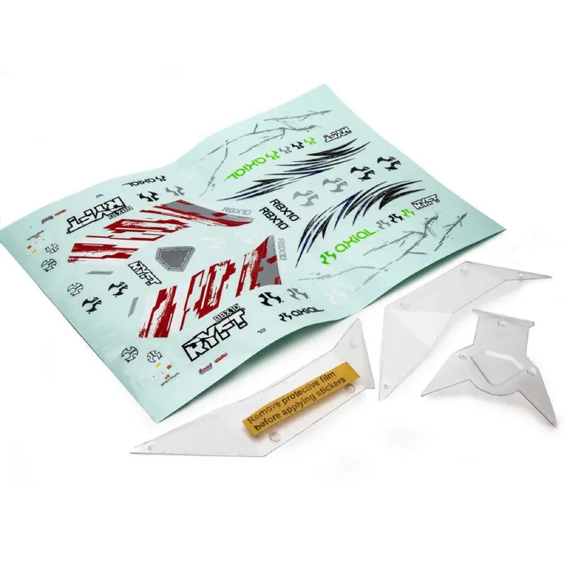 Axial Axi230032 Clear Body Panel Set Rbx10 1