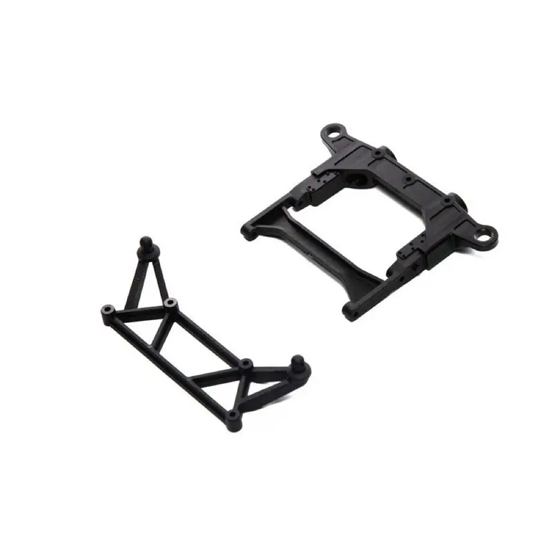 Axial Axi231024 Rear Chassis Brace/Bumper Body Mount Scx10 Iii 1