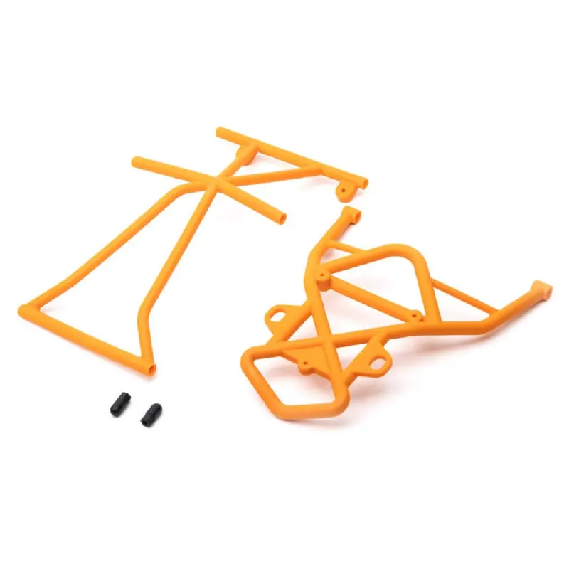Axial Axi231028 Cage Roof And Hood Orange Rbx10 1