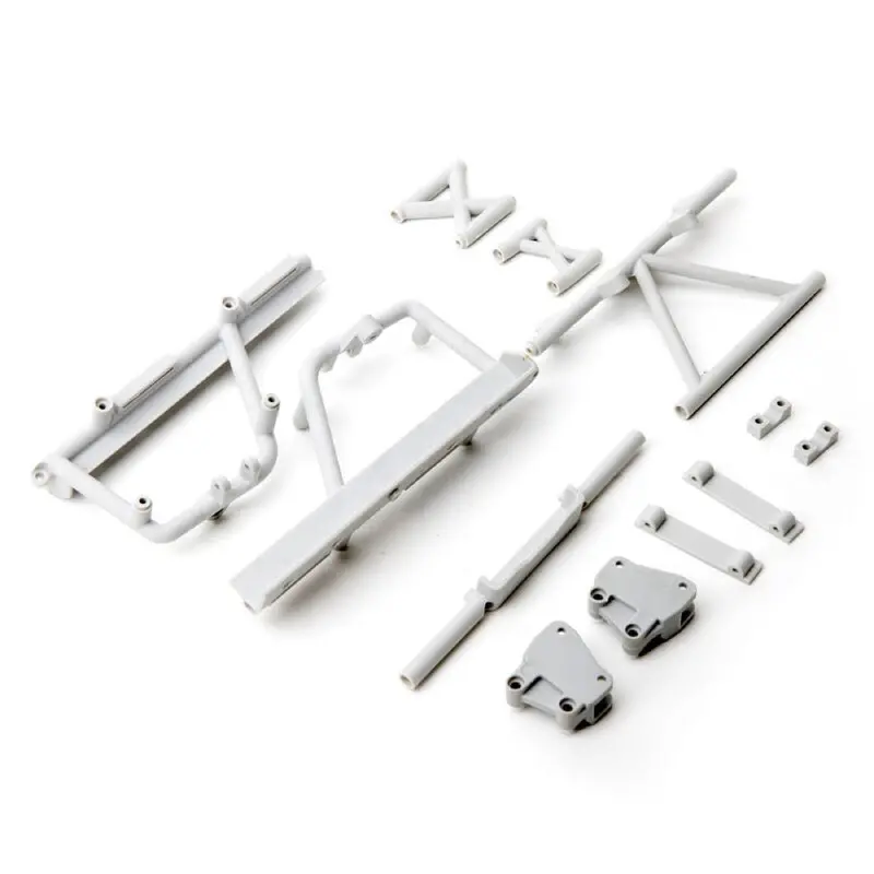 Axial Axi231039 Cage Supports Battery Tray Gray Rbx10 1