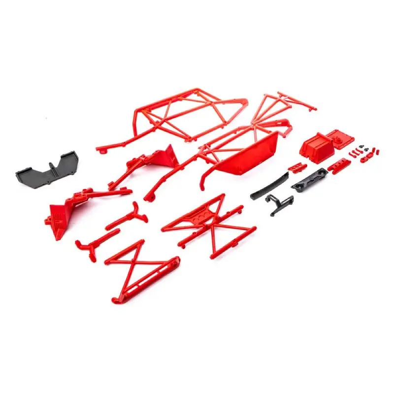 Axial Axi231044 Complete Cage Set Red Capra 4Ws 1