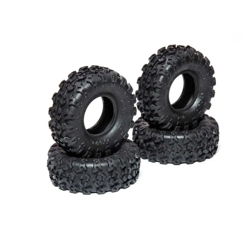 Axial Axi40003 1.0 Rock Lizards Tyres 4Pcs Scx24 1
