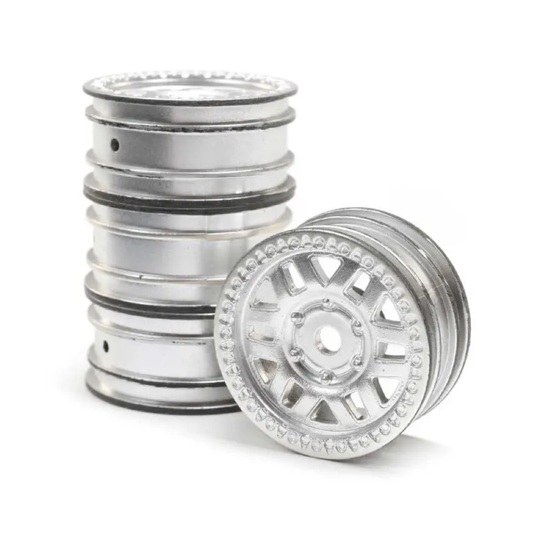 Axial Axi40005 1.0 Kmc Machete Wheels Satin 4Pcs Scx24 1