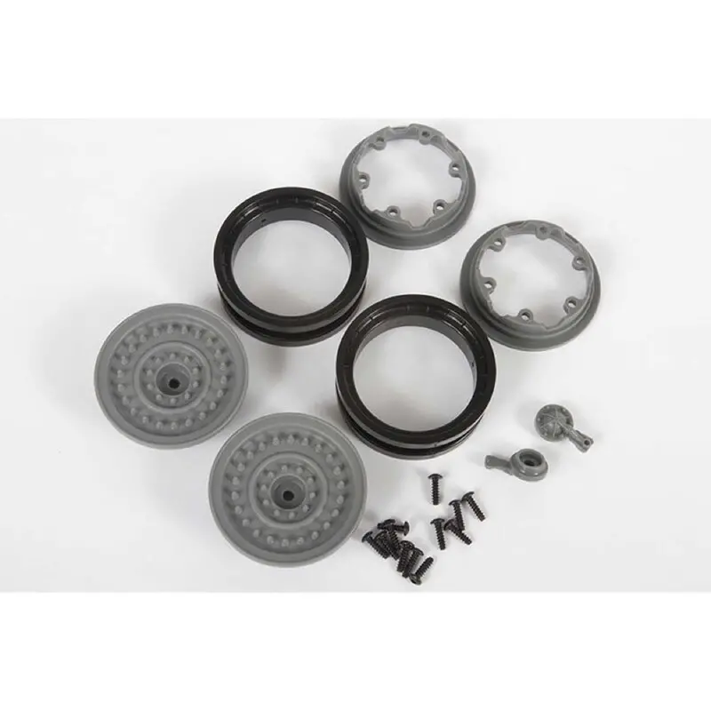 Axial Axi43005 1.9 Mw19 Beadlock Wheels Gray 2Pcs 1