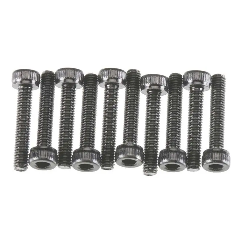 Axial Axic0087 Cap Head Screw M3x16mm Black Oxide (10) Axa087 1