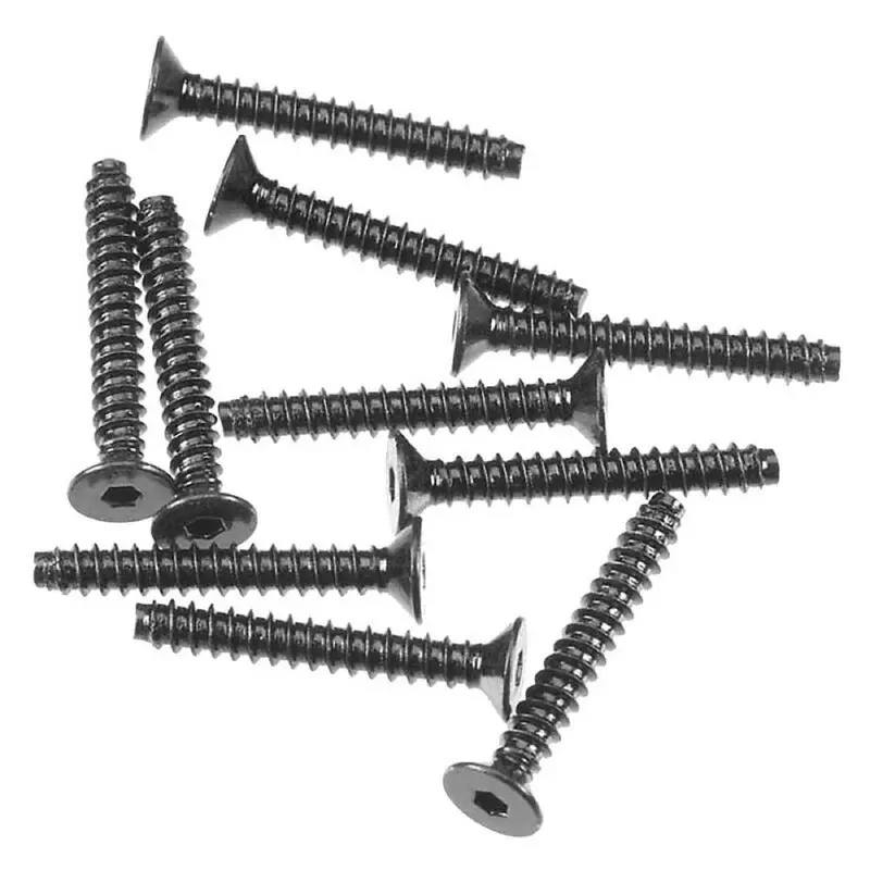 Axial Axic0416 Hex Socket Tapping Flat Head Screw Black M2.6X18mm(10) Axa0416 1