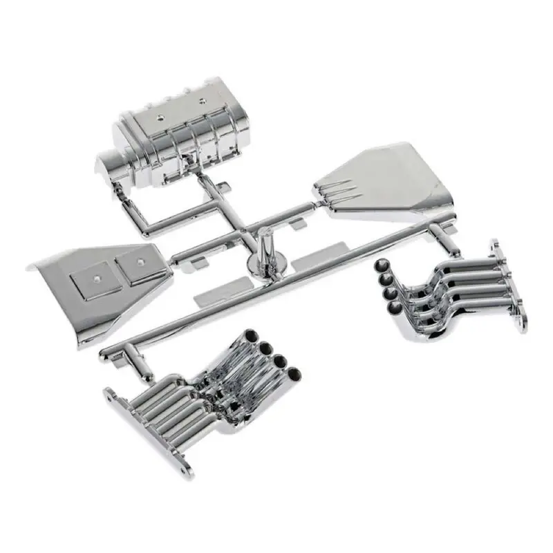 Axial Axic3355 Monster Truck Motor Details Chrome Ax31355 1