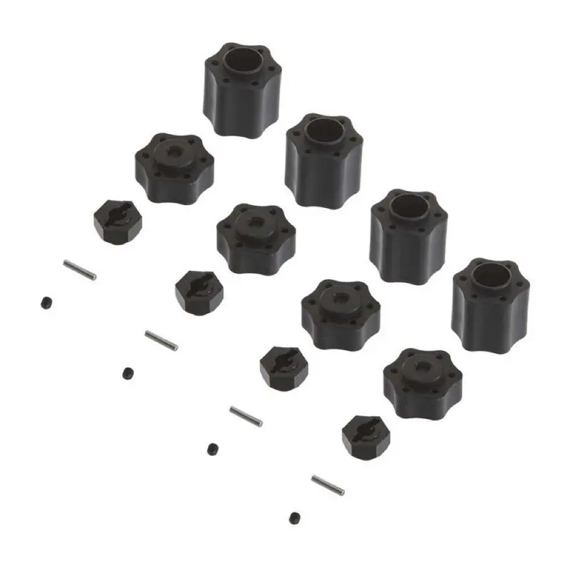 Axial Axic8027 Hex Hub Conversion Set 12Mm Wraith 4 Pieces Ax31074 1