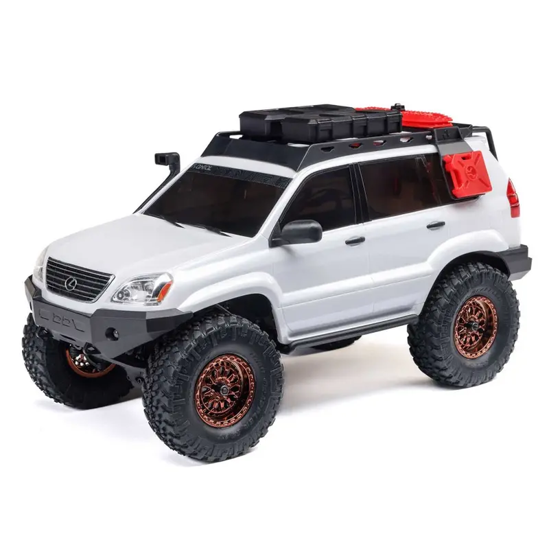 Axial Lexus Gx470 Scx24 4Wd Rc Crawler (White) 1532T1 1