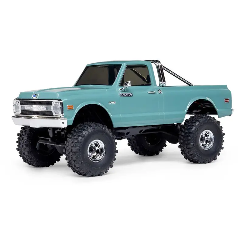 Axial Scx30 Chevrolet K10 1/30 Rc Rock Crawler (Green) Axi-2260T1 1