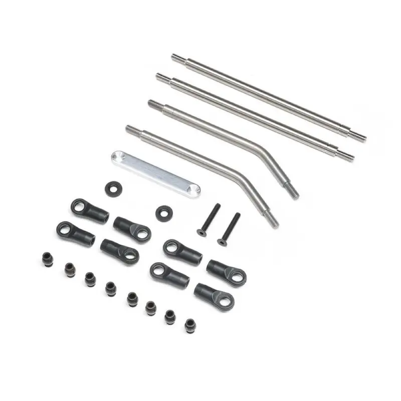 Axial Titanium Front Upper And Lower Link Set Axp8 Axi-2204 1