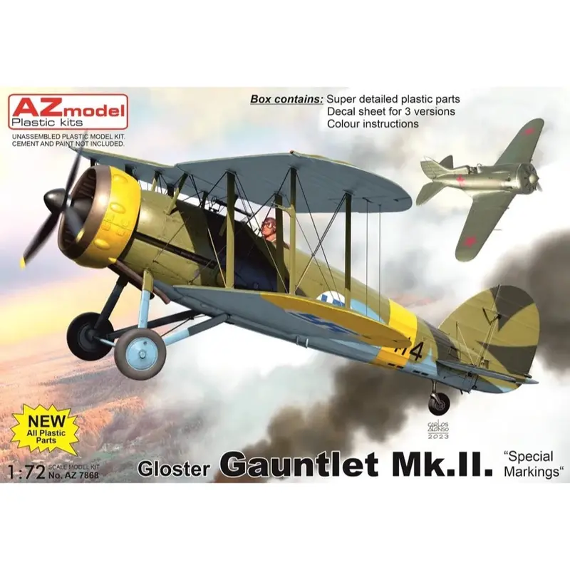 Az Models 7868 1/72 Gloster Gauntlet Mk.Ii. "Special Markings" 1