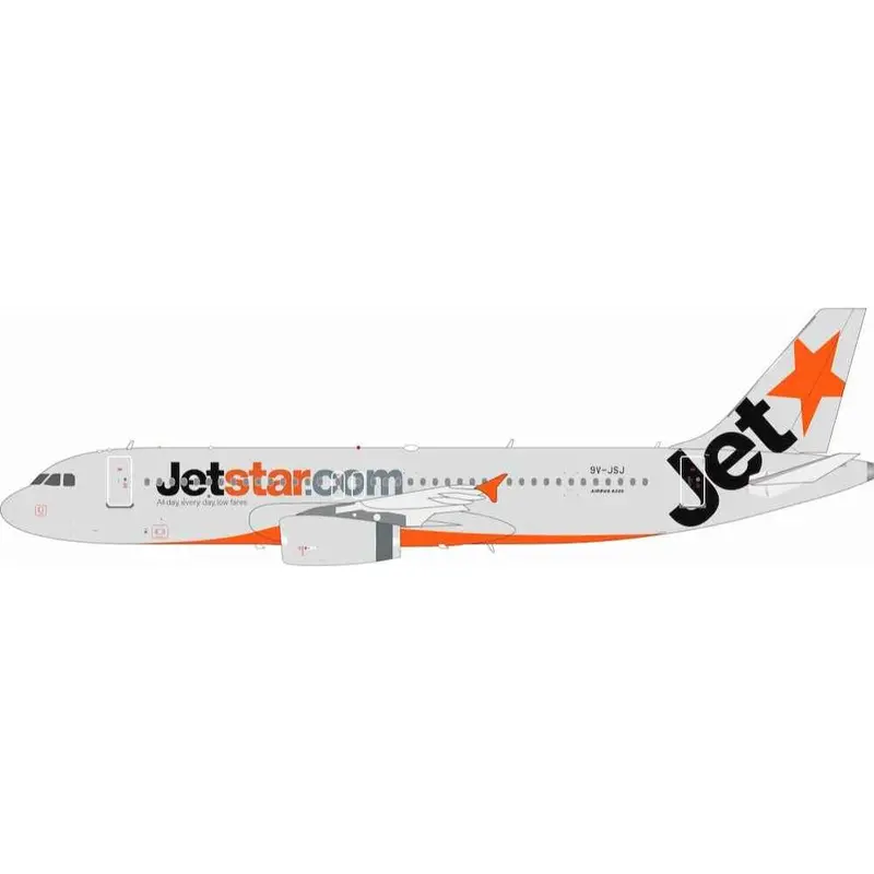 B Models B-320-Jsj 1/200 Jetstar Asia Airbus A320-232 9V-Jsj 1
