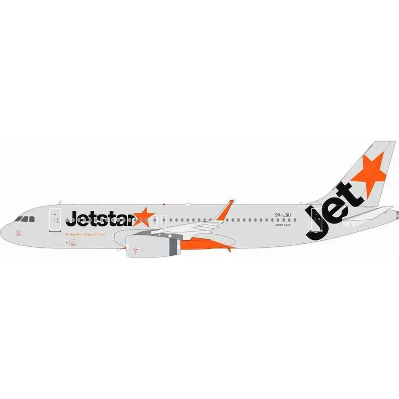 B Models B-320-Jsu 1/200 Jetstar Asia Airbus A320-232 9V-Jsu 1