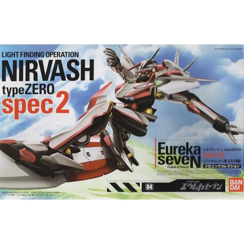Bandai 5058179 Eureka Seven Nirvash Type Zero Spec 2 1