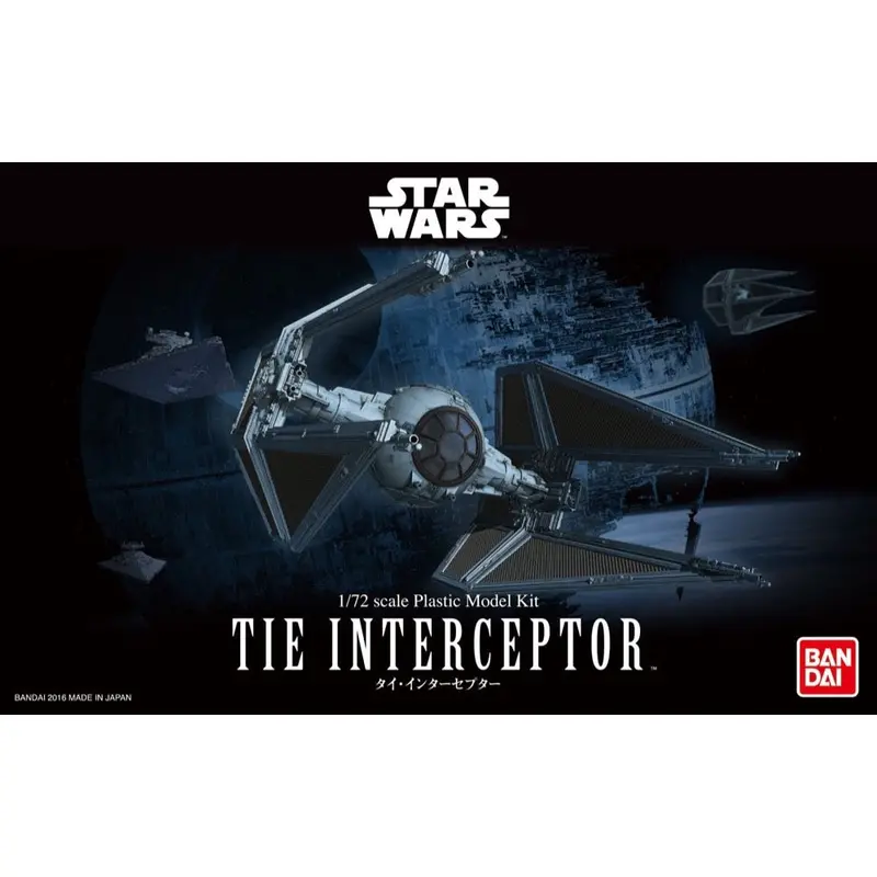 Bandai 5065568 1/72 Star Wars Tie Interceptor 1