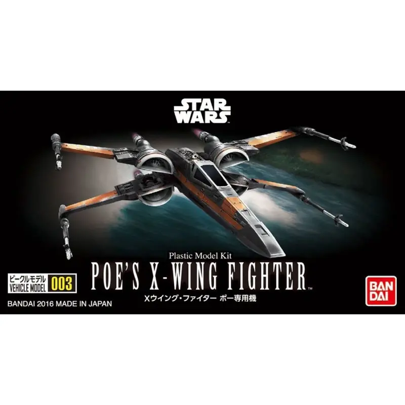 Bandai 5066399 Star Wars Vehicle Model 003 Poe's X-Wing Fighter 1