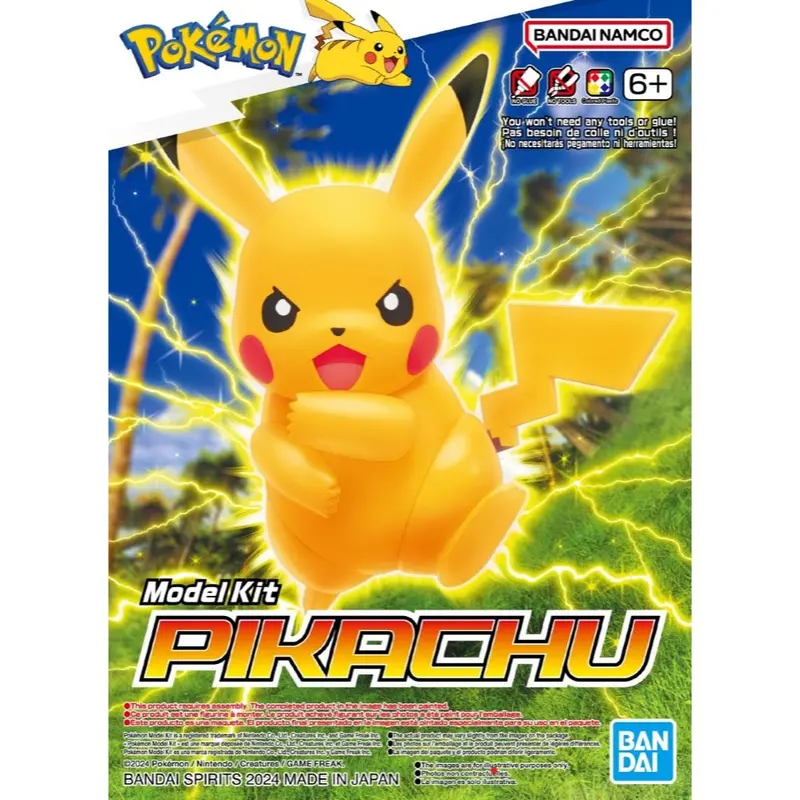 Bandai 5066550 Pikachu Pokemon Model Kit 1