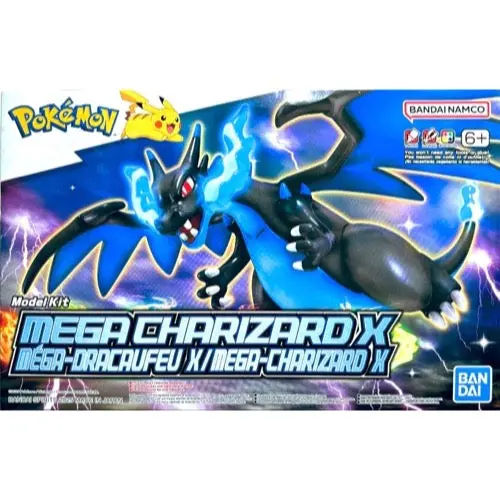 Bandai 5068391 Mega Charizard X Pokemon Model Kit 1