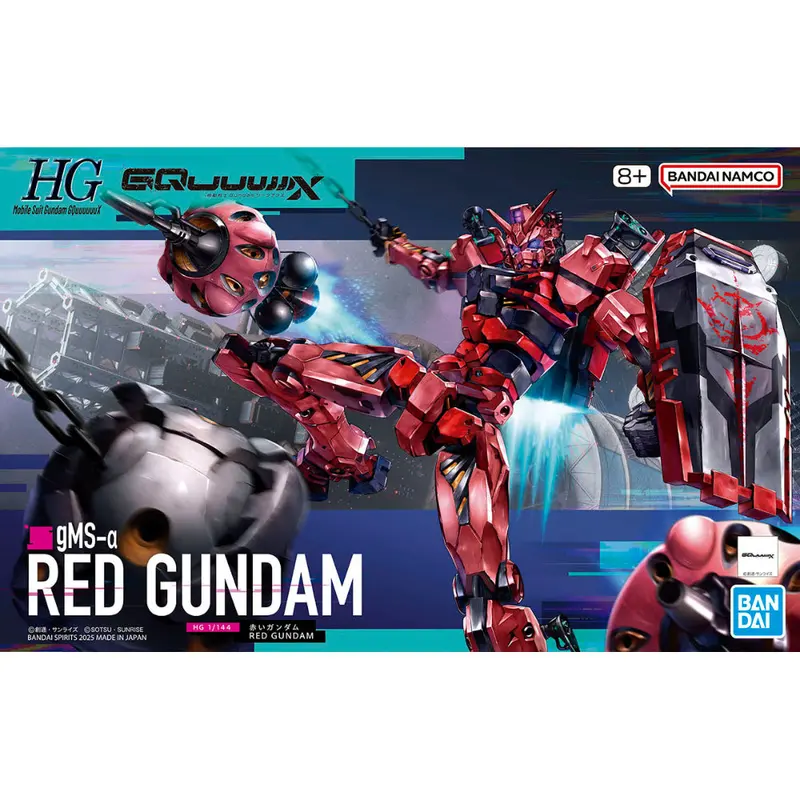 Bandai 5068569 Hg 1/144 Red Gundam 1