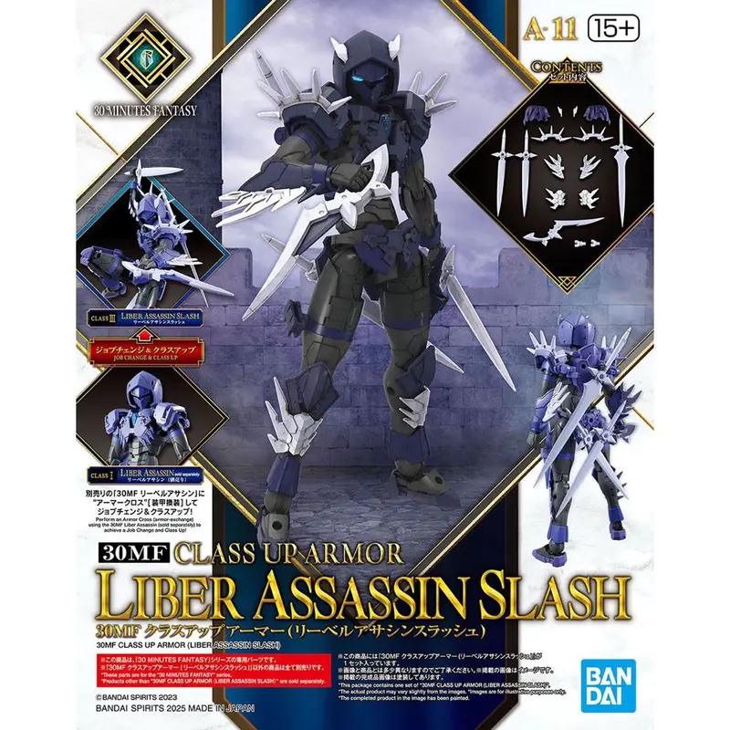 Bandai 5068581 Class Up Armor Liber Assassin Slash 30Mf 1