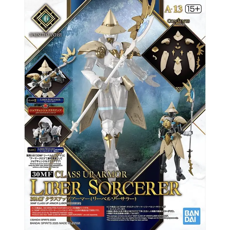 Bandai 5068678 30Mf Class Up Armor (Liber Sorcerer) 1