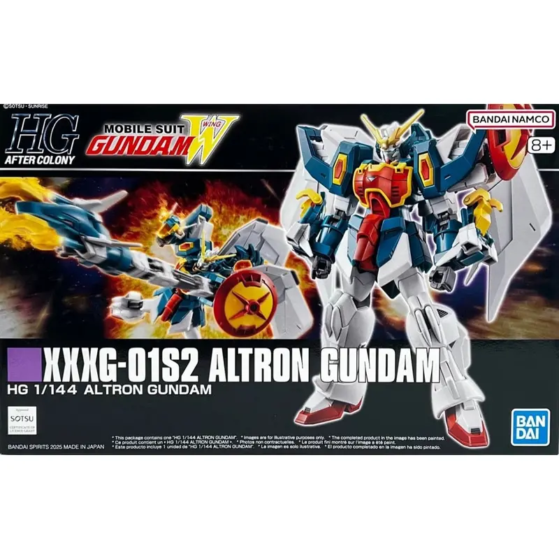 Bandai 5068838 Hg 1/144 Altron Gundam 1