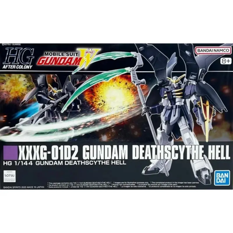 Bandai 5068839 Hg 1/144 Gundam Deathscythe Hell 1