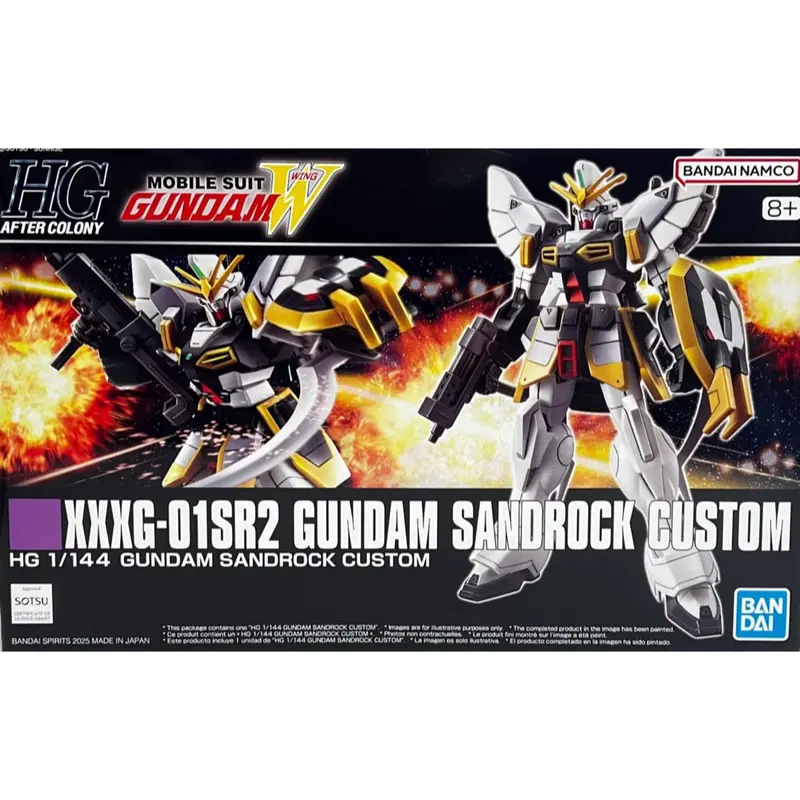 Bandai 5068841 Hg 1/144 Gundam Sandrock Custom 1